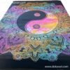 Manta o Tapiz Mandala Yin Yang - Dokavari Chile
