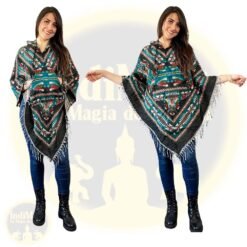 12 Ponchos lana invierno colores surtidos mayorista - Imagen 10