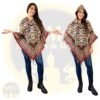 12 Ponchos lana invierno colores surtidos mayorista - Dokavari Chile