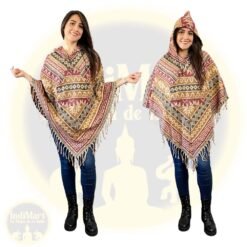 12 Ponchos lana invierno colores surtidos mayorista - Imagen 5