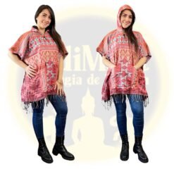 12 Ponchos lana invierno colores surtidos mayorista - Imagen 14