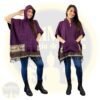 12 Ponchos lana invierno colores surtidos mayorista - Dokavari Chile