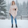 Poncho Mujer de Lana Extra suave Dokavari Chile