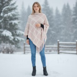 Poncho Mujer de Lana Extra suave