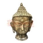 Estatua de Bronce Cabeza de Budha la Nepal - Dokavari Chile
