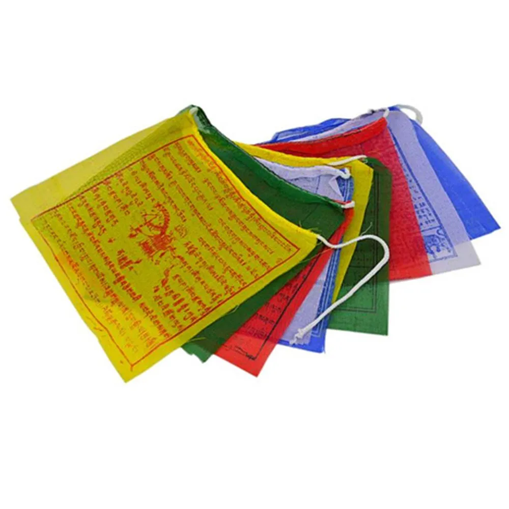 5 Banderas Tibetanas De Mantras - Dokavari Chile