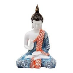 Figuras de Budha Meditación azul