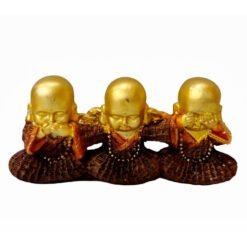 Set Figura Buda Ciego, Sordo y Mudo