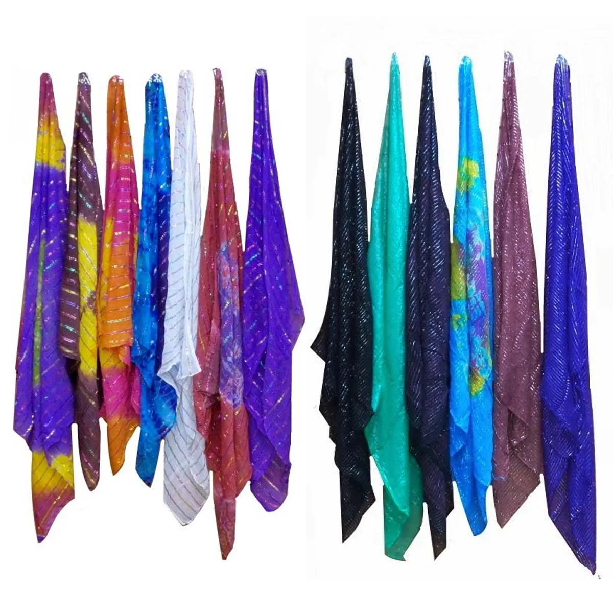12 Pañuelos Hindu Surtidos Dokavari Chile