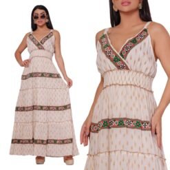vestido largo 100% Algodón (oferta web )