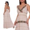 vestido largo 100% Algodón (oferta web ) - Dokavari Chile
