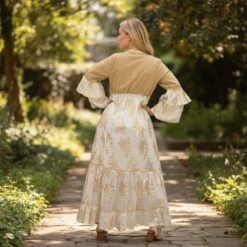 Alternative view of Vestido Boho Chic 100% Algodón
