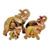 Elefantes Familia 4pcs. De La Suerte