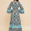 Vestido Boho Chic hippie Mangas 3/4 - Imagen 7