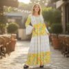 Vestido Boho Hippie Amarillo Dokavari Chile