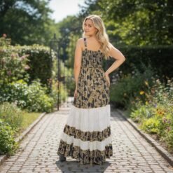 Alternative view of Vestido Lurex Negro
