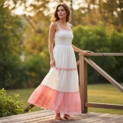 Alternative view of Vestido Tirante Rosa