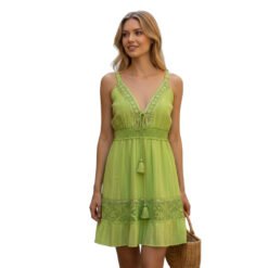 Vestido Lurex Corto