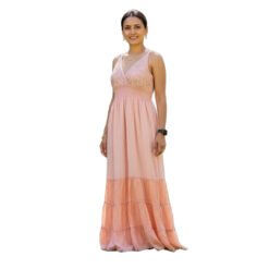 Vestido Rosa Algodon