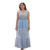 Vestido Lurex Algodon