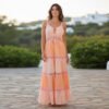 Vestido Lurex Rosa - Dokavari Chile