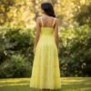 Vestido Amarillo Algodon - Dokavari Chile