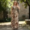 Vestido Seda Sin Espalda Dokavari Chile