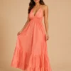 Vestido Maxi Boho de Espalda Abierta - Imagen 3