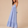 Vestido Maxi Boho de Espalda Abierta - Imagen 3