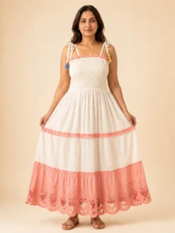 Vestido Tirante Rosa