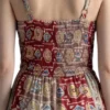 Vestido Seda con Tiras Ajustables - Dokavari Chile