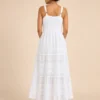 Vestido Blanco Largo Boho de Algodón con Encaje - Imagen 6