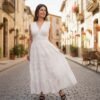 Vestido Broderie sin Mangas