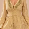 Vestido Lurex Algodon - Imagen 4