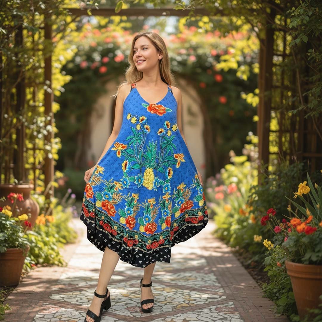 Vestidos Solera con Bolsillos Dokavari Chile