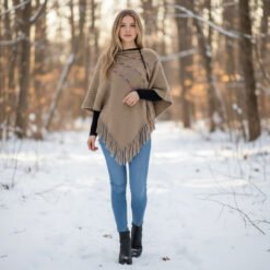 Poncho Mujer de Lana Extra suave