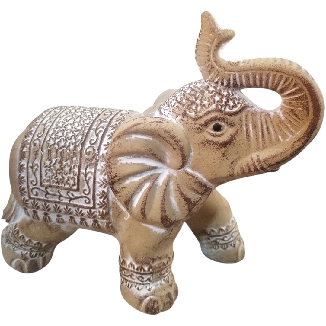 Figura Elefante Hindú De La Suerte Decorativa Dokavari Chile
