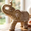 Figura Elefante Hindú De La Suerte Decorativa - Dokavari Chile