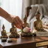 Set 4 Figuras De Buda Decorativas De Resina Para Meditación - Dokavari Chile