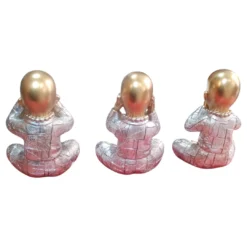 Alternative view of Set 3 Budas Sordo Ciego Mudo