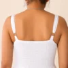 Vestido Blanco de Algodón con Bordado Inglés - Imagen 5