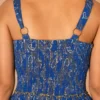 Vestido Lurex Azul - Imagen 6