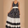 Vestido Lurex Azul