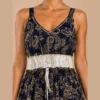 Vestido Lurex Azul - Imagen 2