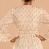 Vestido Maxi Boho Étnico Crudo - Imagen 7